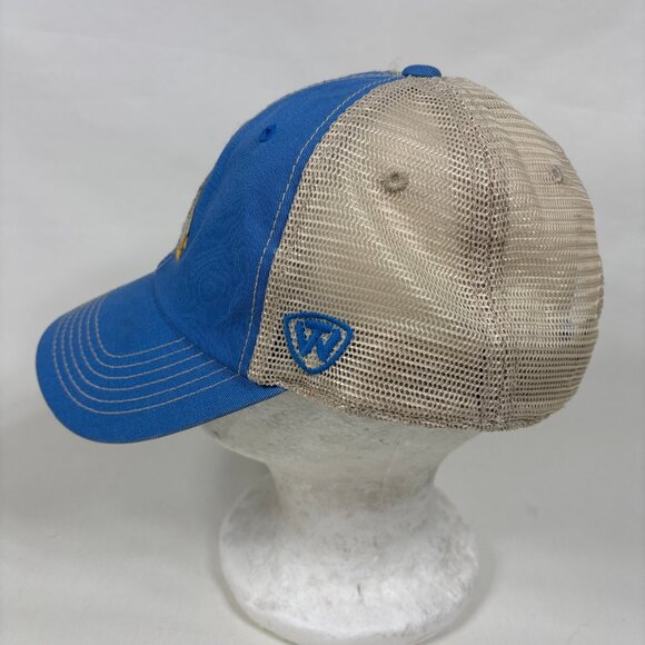 UCLA Bruins University of California Top Of The World Snapback Trucker Cap Hat - Picture 3 of 8